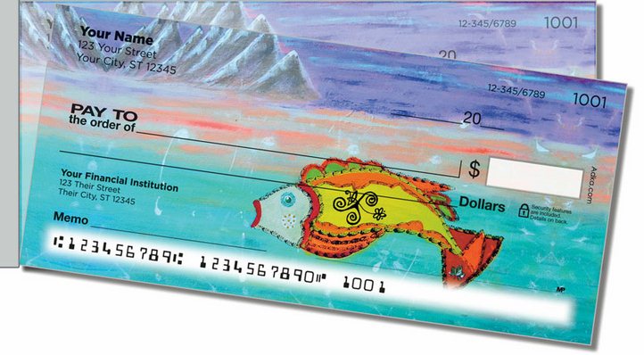 Universe Within Us Side Tear Personal Checks