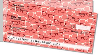 Vintage Bookwork Side Tear Design Checks