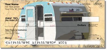 Vintage Camper Personalized Checks