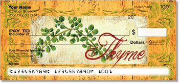 Vintage Herb Checks