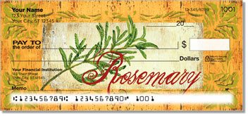 Vintage Herb Design Checks