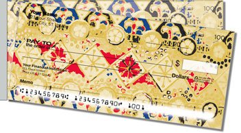 Vintage Pattern Side Tear Checks
