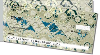 Vintage Pattern Side Tear Design Checks