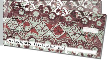 Vintage Pattern Side Tear Personalized Checks