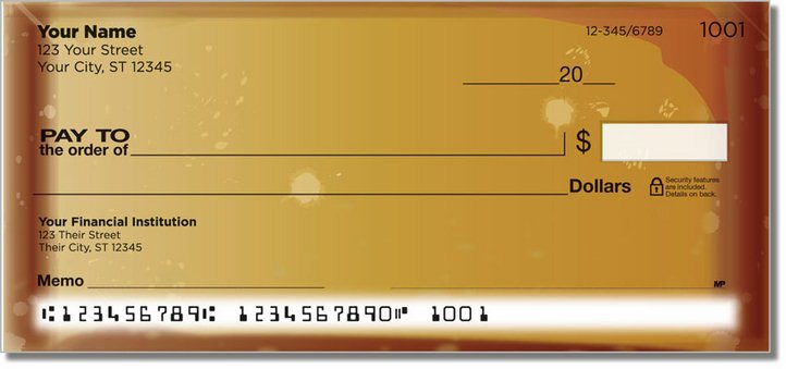 Vintage Spot Personal Checks