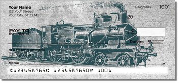 Vintage Train Design Checks