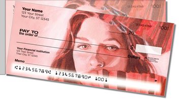 Wild Women Side Tear Personalized Checks