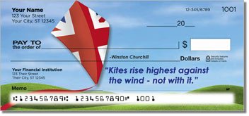Winston Churchill Personalized Checks
