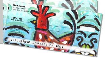 Womack Chicken Side Tear Design Checks