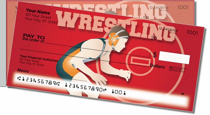 Wrestling Side Tear Personal Checks