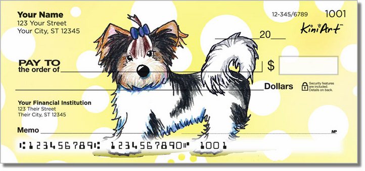Yorkie Series 3 Personal Checks