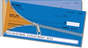 Zipper Side Tear Design Checks