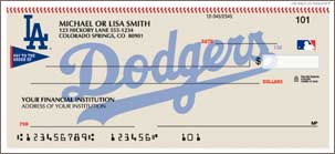 Los Angeles Dodgers Personal Checks